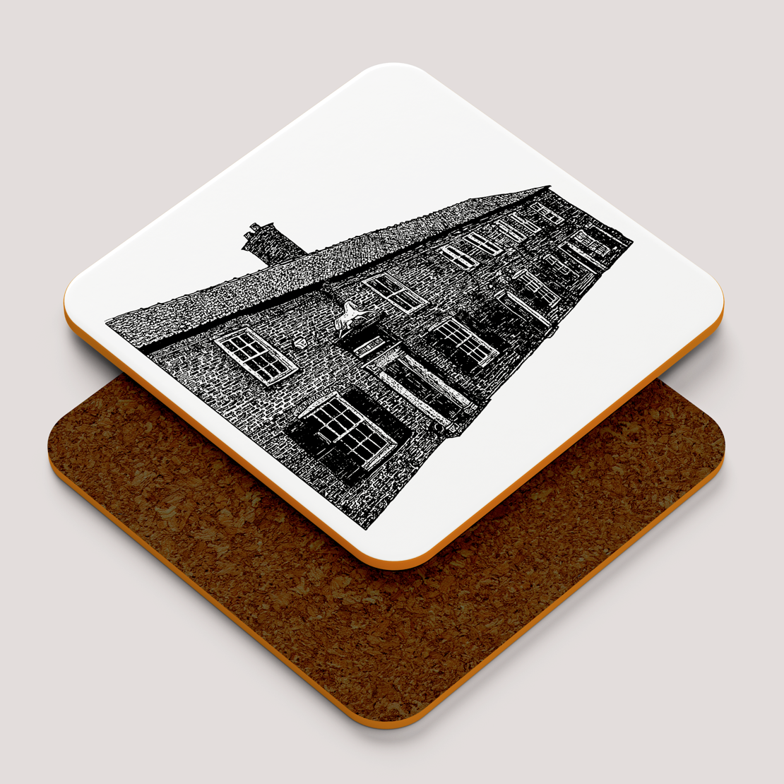 The White Horse Inn, Beverley Pub Coaster