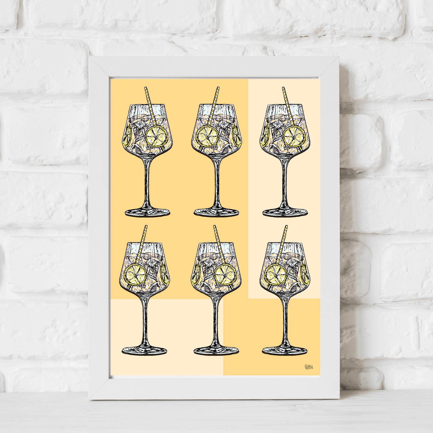 Aperol Spritz Art Print