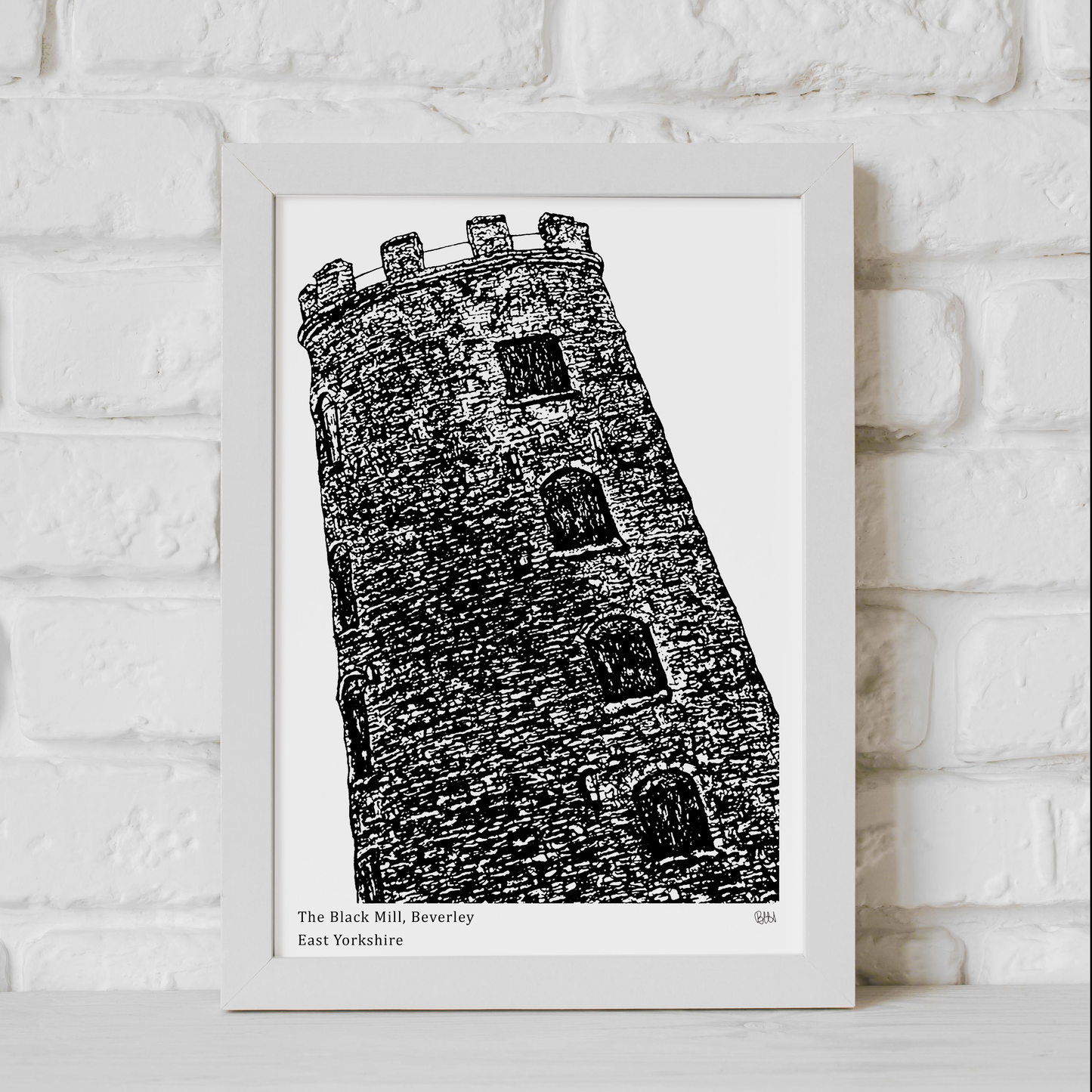 The Black Mill, Beverley, East Yorkshire Art Print