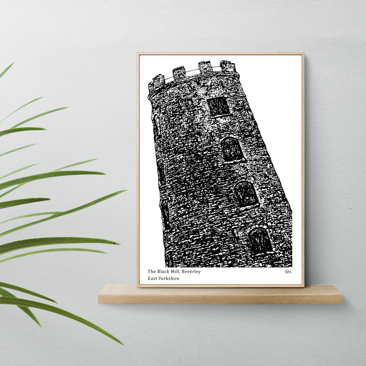 The Black Mill, Beverley, East Yorkshire Art Print