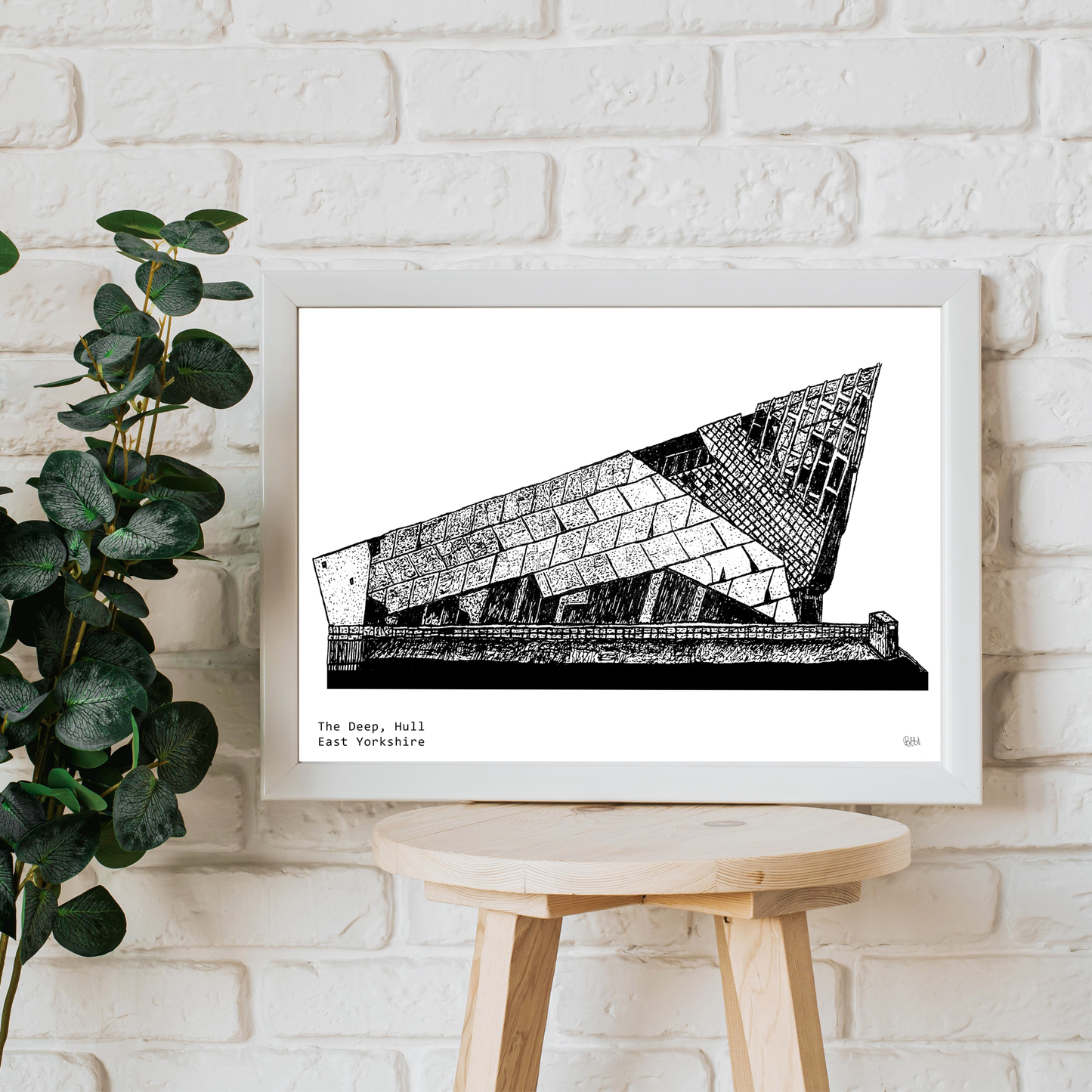 The Deep, Hull Art Print