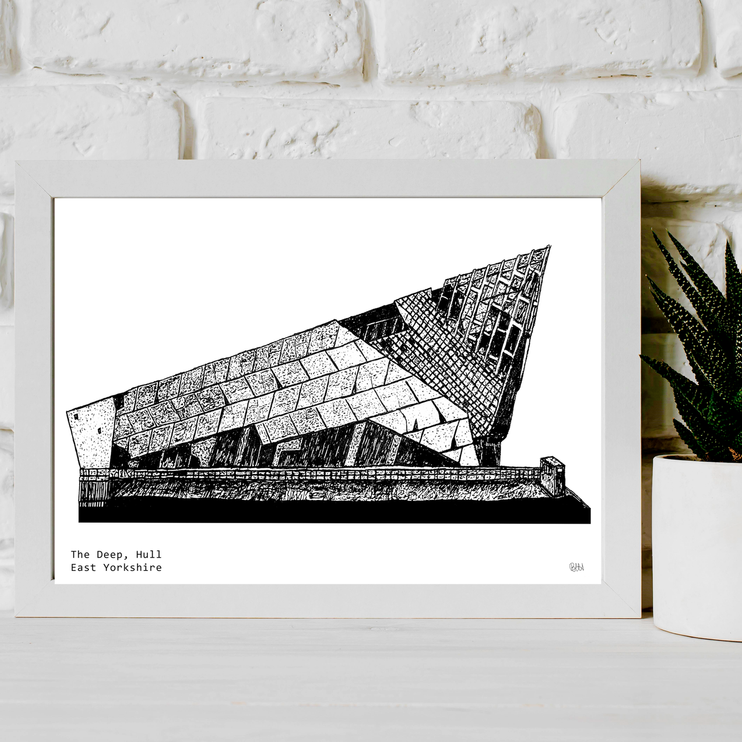 The Deep, Hull Art Print