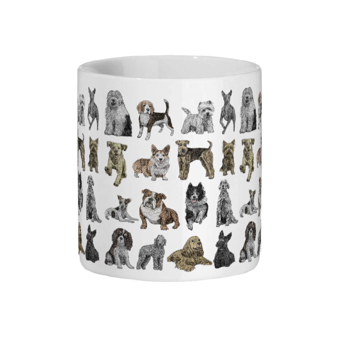 British Dog Breeds Mug