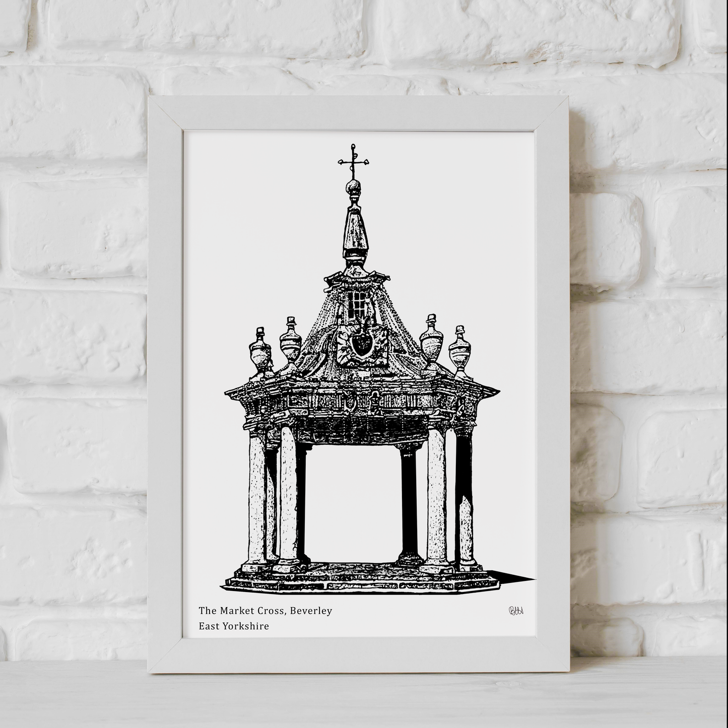 The Market Cross, Beverley, East Yorkshire Art Print