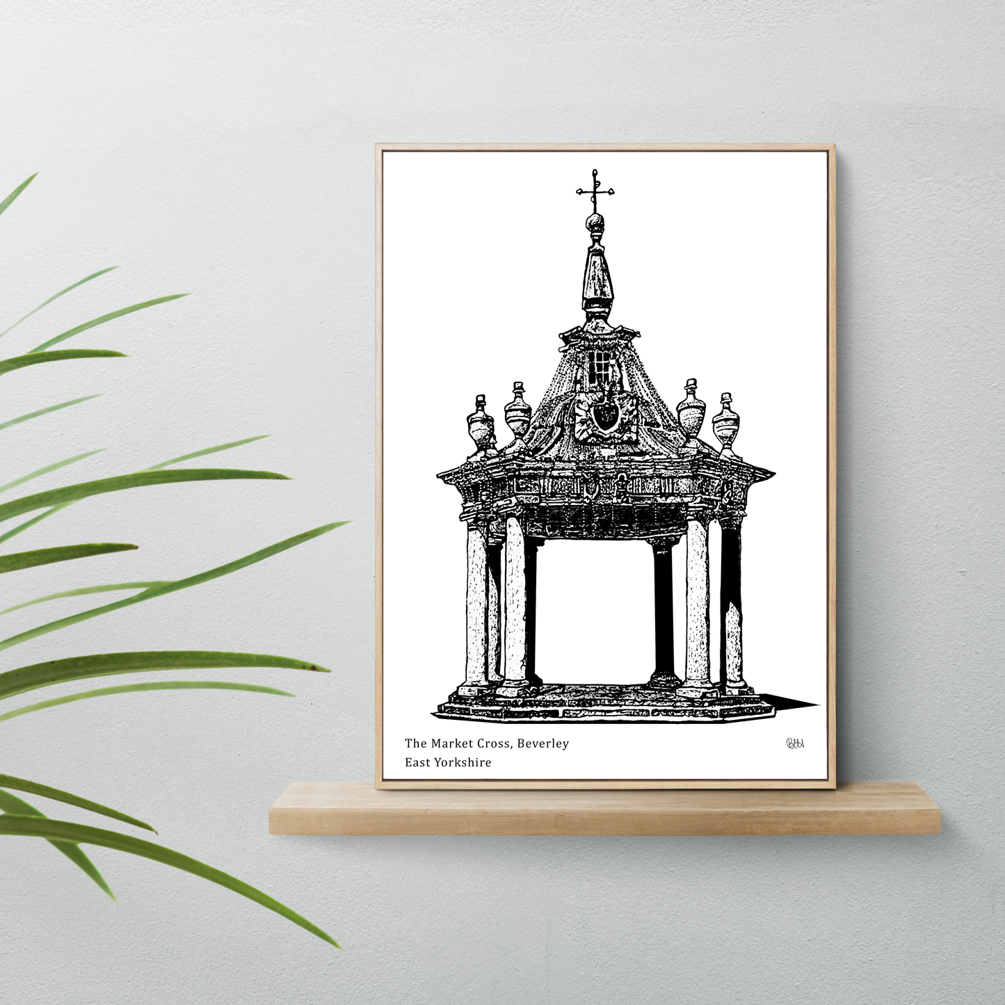 The Market Cross, Beverley, East Yorkshire Art Print