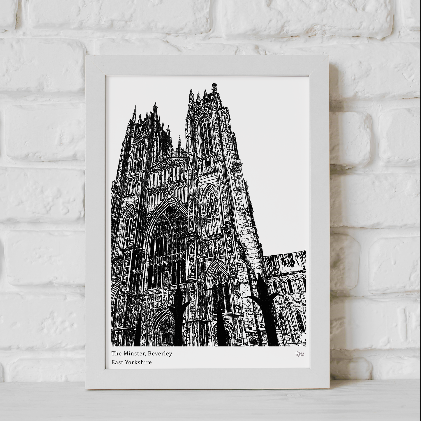 The Beverley Minster, East Yorkshire Art Print