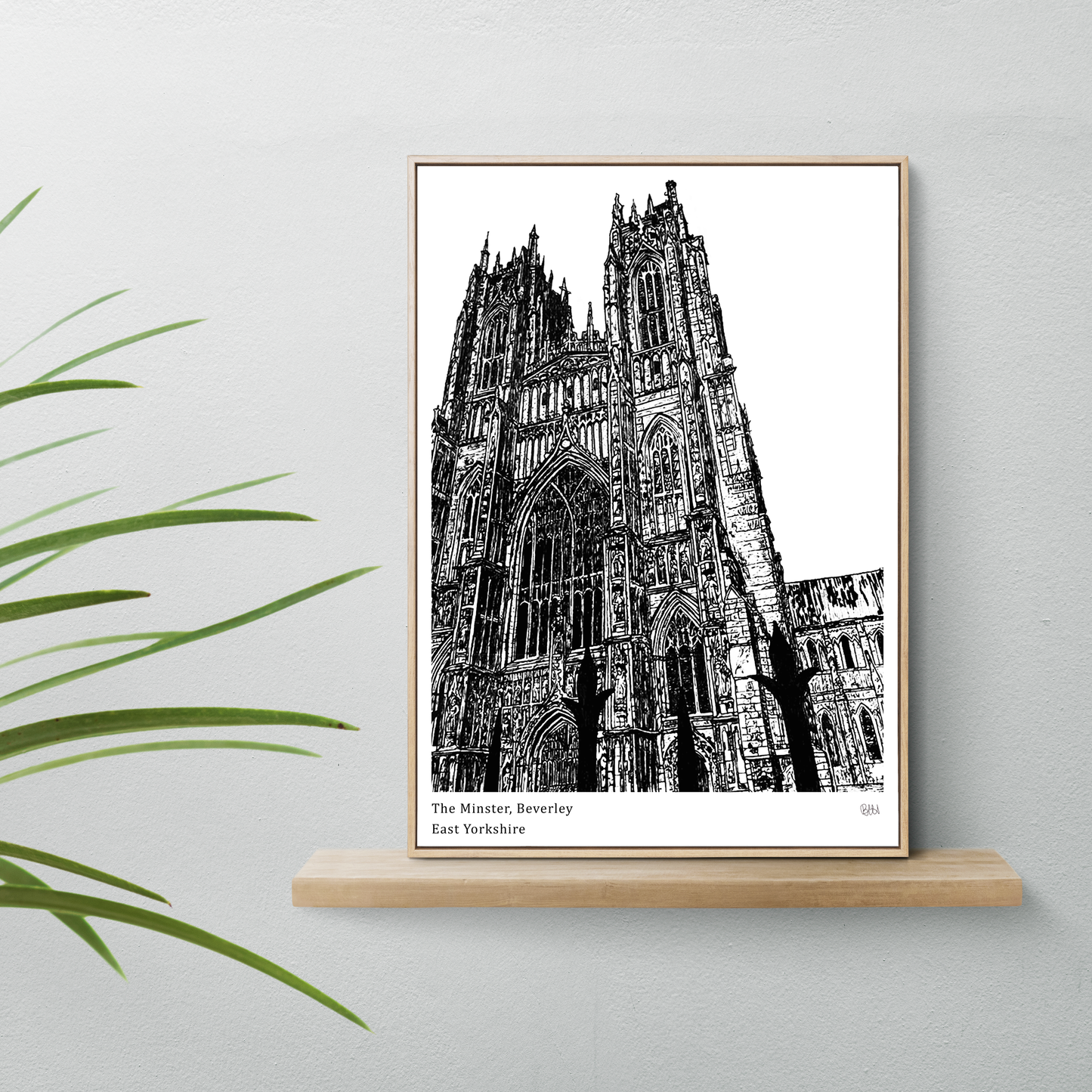 The Beverley Minster, East Yorkshire Art Print