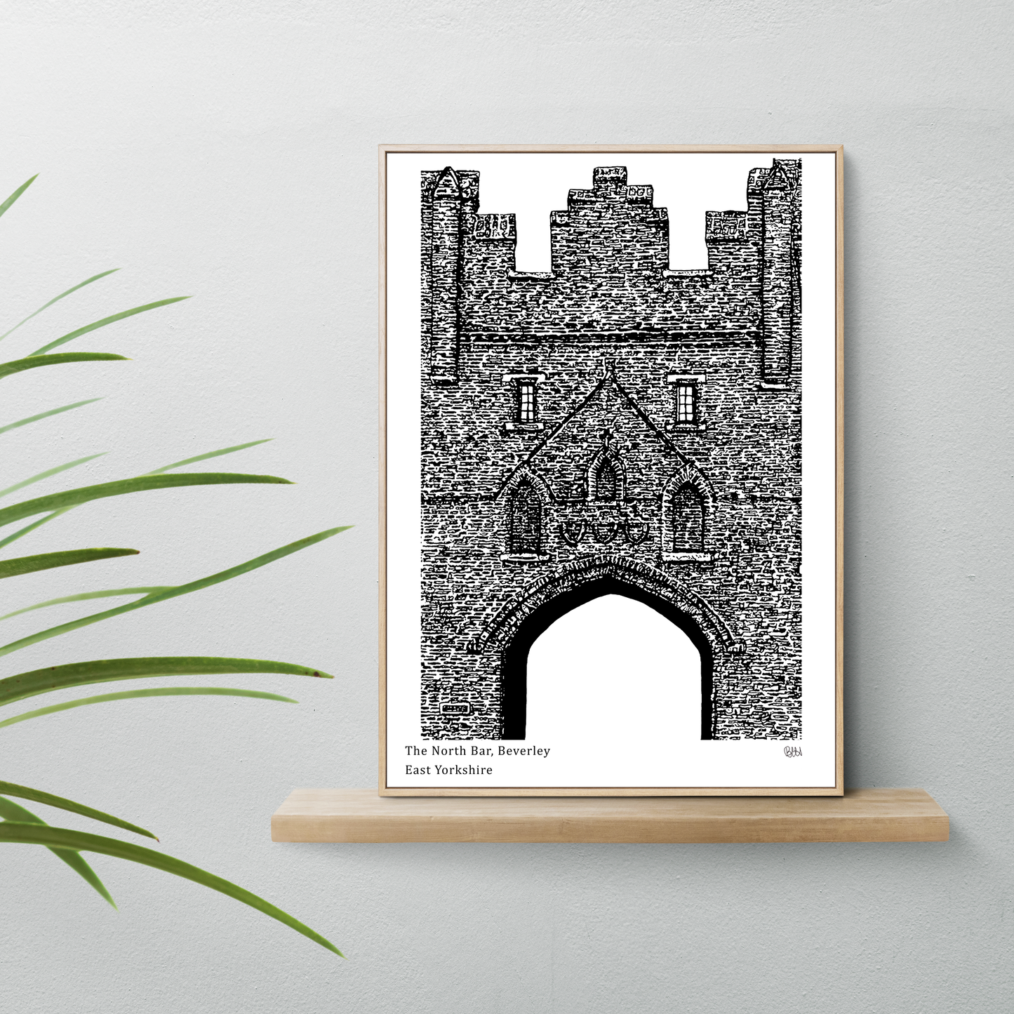 The North Bar, Beverley, East Yorkshire Art Print