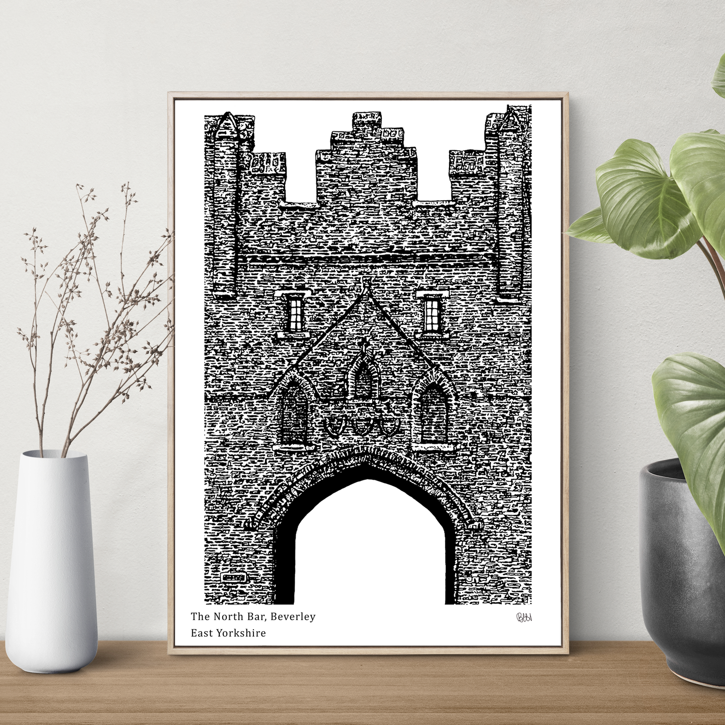 The North Bar, Beverley, East Yorkshire Art Print