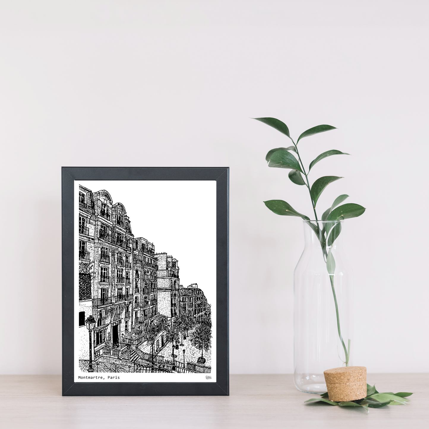 Montmartre, Paris Art Print