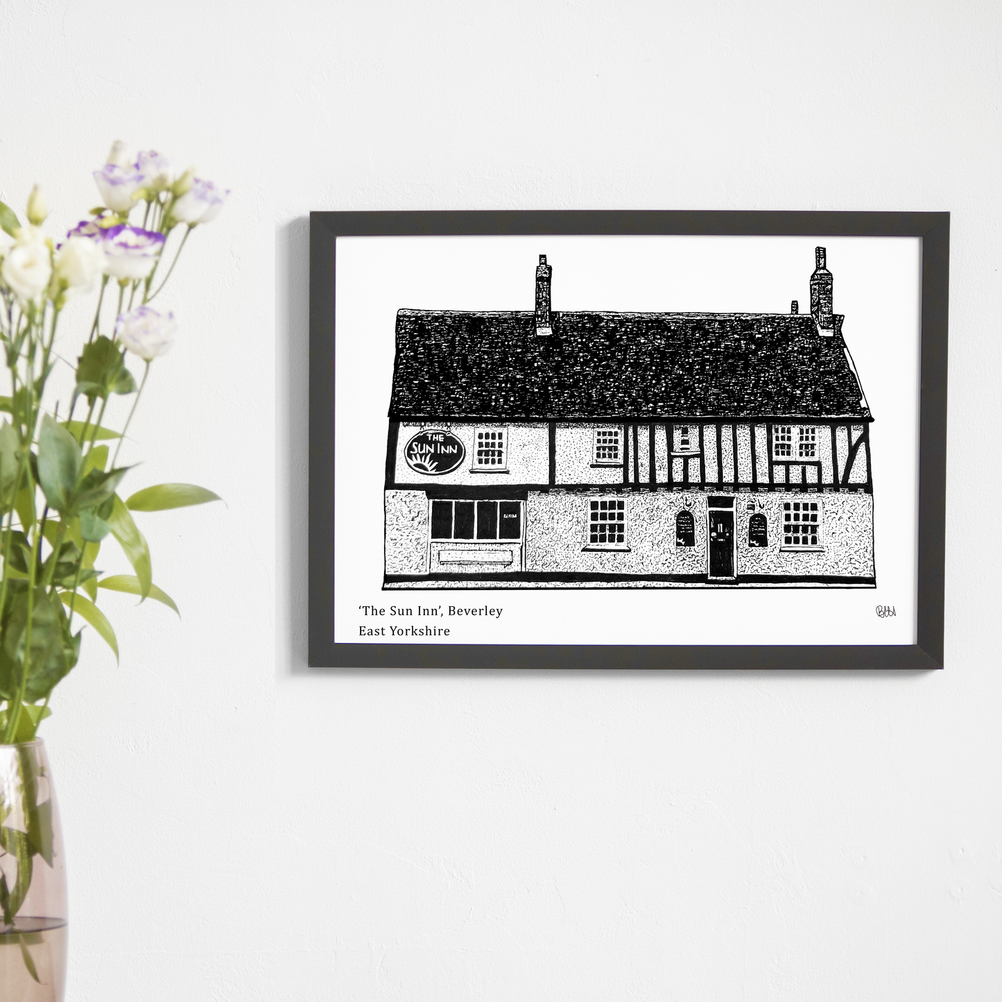 The Sun Inn Pub, Beverley, East Yorkshire Art Print