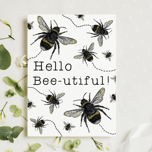 Bee Greetings Card