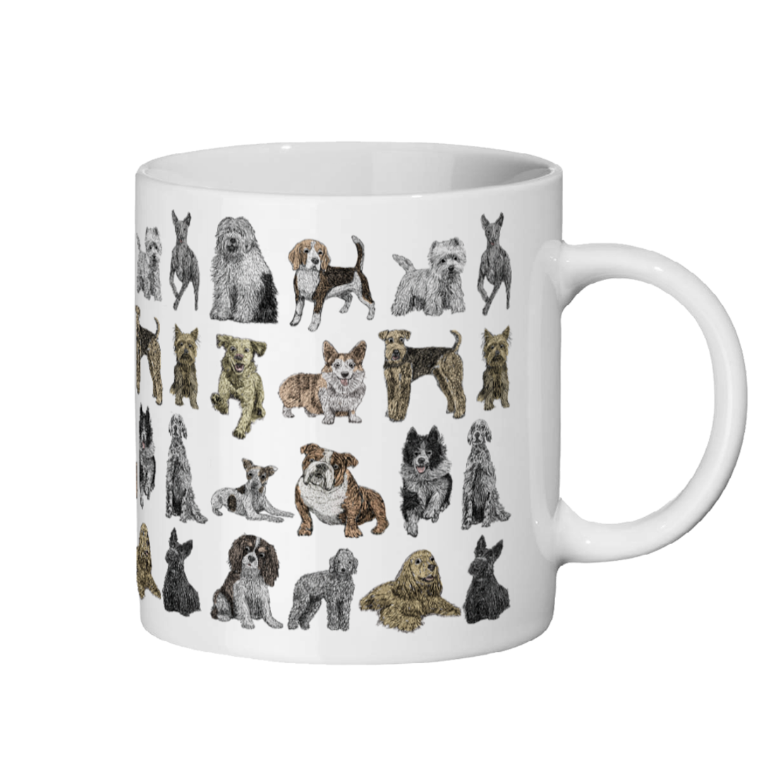 British Dog Breeds Mug