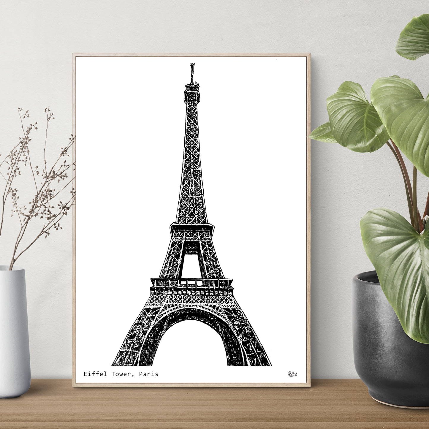 Eiffel Tower, Paris Art Print