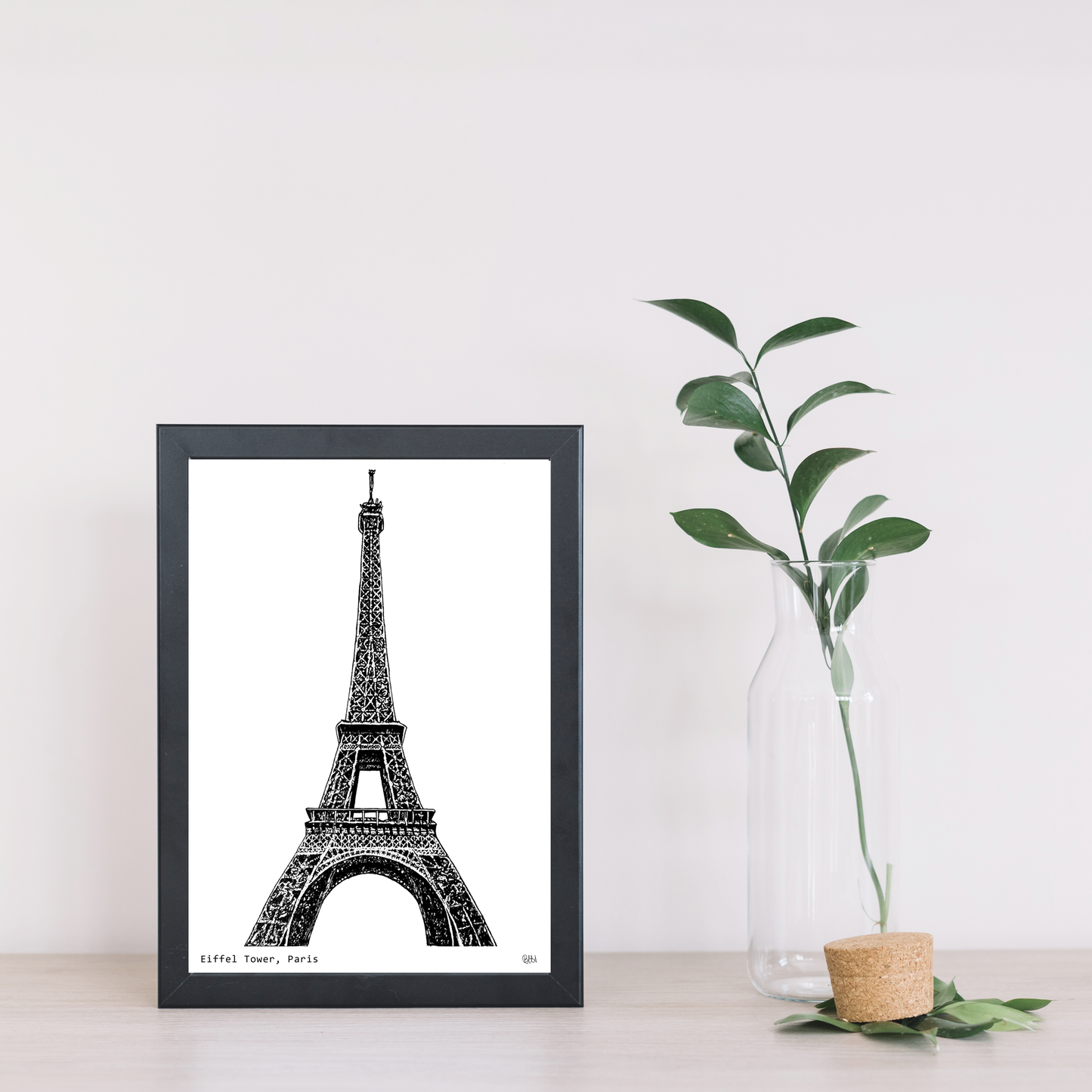 Eiffel Tower, Paris Art Print